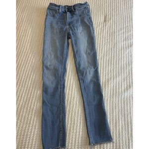 Abercrombie‎ & Fitch Simone High Rise Jean Legging Size 24 Light Wash Denim